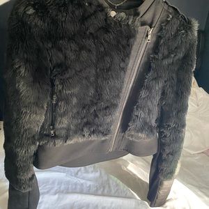 BCBG Maxazria Fur Jacket